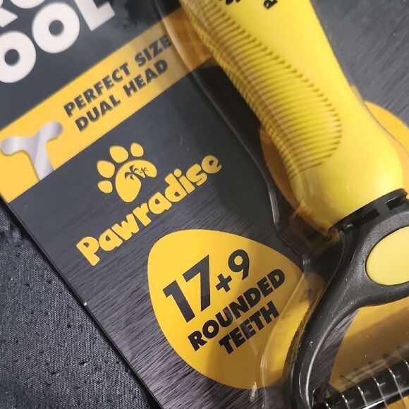 Pawradise Pet Grooming Tool – Dual Head Dematting Comb - Picture 3 of 5